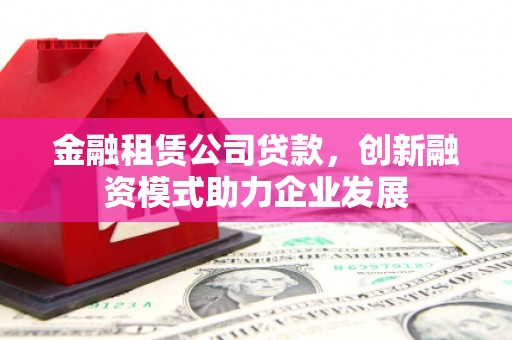 太麻里金融租赁公司贷款，创新融资模式助力企业发展