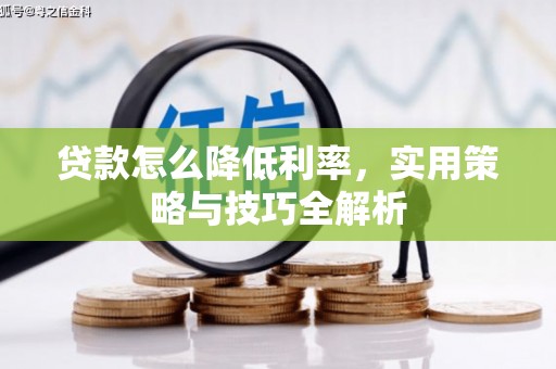 太麻里贷款怎么降低利率，实用策略与技巧全解析