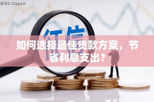太麻里如何选择最佳贷款方案，节省利息支出？