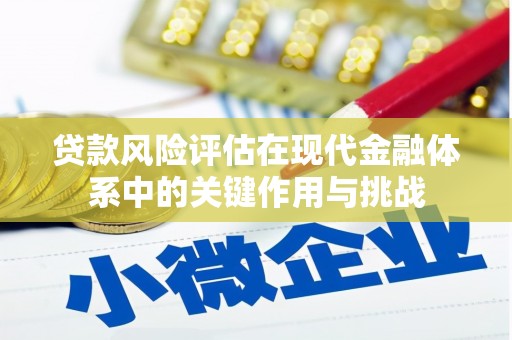 太麻里贷款风险评估在现代金融体系中的关键作用与挑战