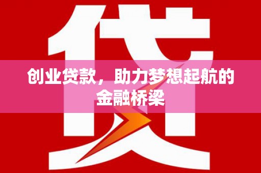 太麻里创业贷款，助力梦想起航的金融桥梁