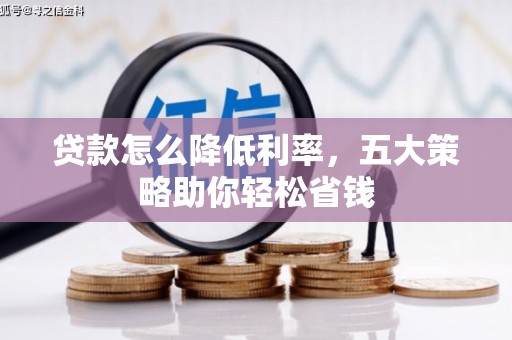 太麻里贷款怎么降低利率，五大策略助你轻松省钱