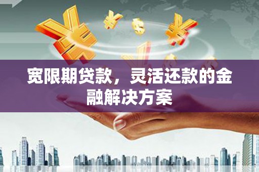 太麻里宽限期贷款，灵活还款的金融解决方案