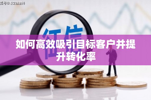 太麻里如何高效吸引目标客户并提升转化率