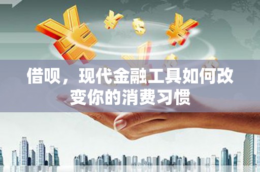 太麻里借呗，现代金融工具如何改变你的消费习惯