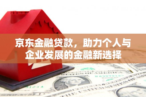 太麻里京东金融贷款，助力个人与企业发展的金融新选择