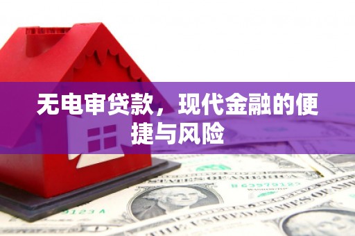 太麻里无电审贷款，现代金融的便捷与风险