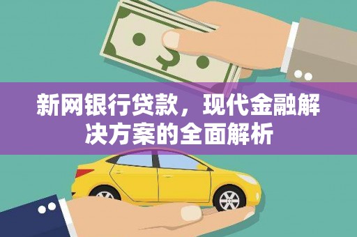 太麻里新网银行贷款，现代金融解决方案的全面解析