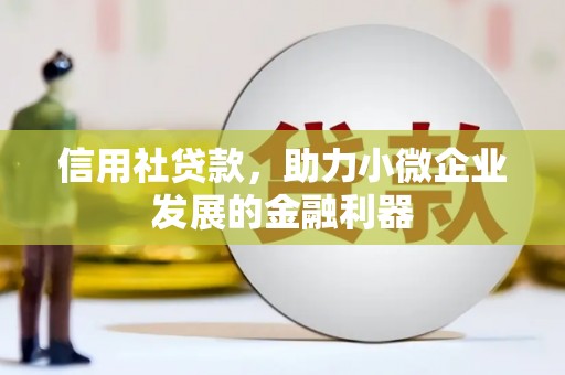 太麻里信用社贷款，助力小微企业发展的金融利器
