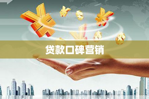 太麻里贷款口碑营销