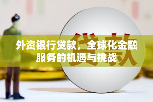 太麻里外资银行贷款，全球化金融服务的机遇与挑战