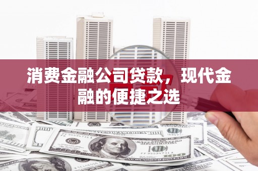 太麻里消费金融公司贷款，现代金融的便捷之选