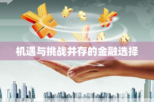太麻里机遇与挑战并存的金融选择