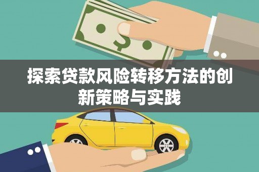 太麻里探索贷款风险转移方法的创新策略与实践